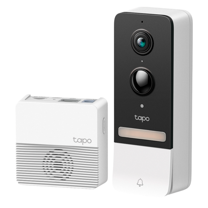 TP-Link Tapo D230S1 / Умный дверной звонок с камерой 2K 5MP, аккумулятором и центром управления