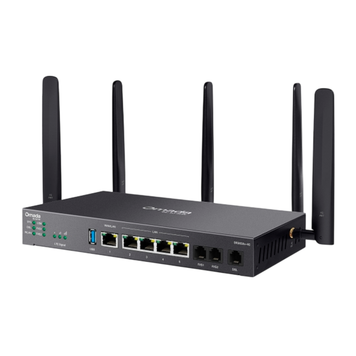 TP-Link Omada DR3650v-4G / AX3000 гигабитный настольный ADSL/VDSL шлюз WiFI 6 с 4G+ LTE