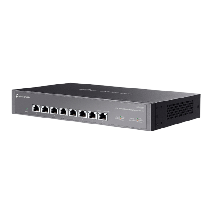 TP-Link Omada DS1008X / 8-портовый 10G неуправляемый коммутатор для рабочего стола/стойки