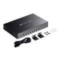 TP-Link Omada DS1008X / 8-портовый 10G неуправляемый коммутатор для рабочего стола/стойки