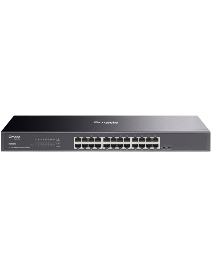 9 TP-Link Omada DS1024G / 24-портовый гигабитный неуправляемый коммутатор в стойке