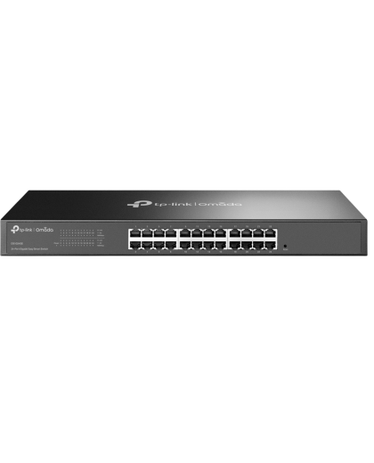 9 TP-Link Omada DS1024GE / 24-портовый гигабитный настольный/монтируемый в стойку коммутатор
