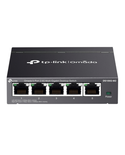 TP-Link Omada DS105G-M2 / 5-портовый 2.5G Multi-Gigabit Unmanaged Desktop Switch