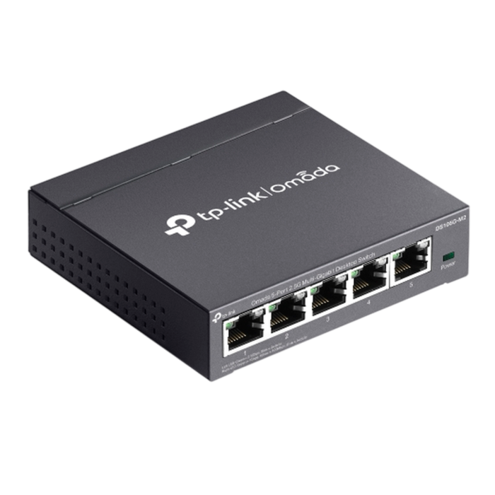TP-Link Omada DS105G-M2 / 5-портовый 2.5G Multi-Gigabit Unmanaged Desktop Switch