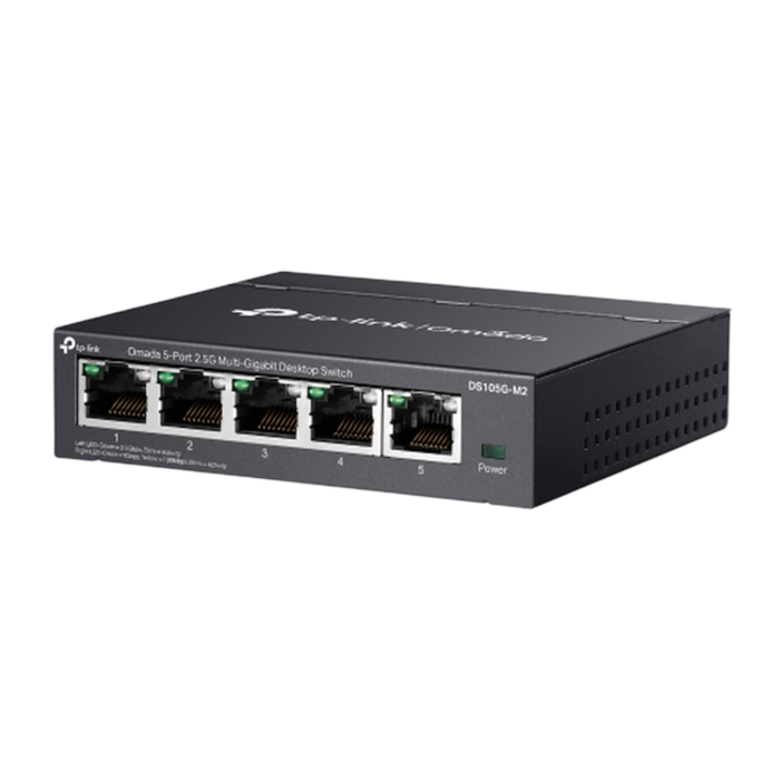 TP-Link Omada DS105G-M2 / 5-портовый 2.5G Multi-Gigabit Unmanaged Desktop Switch