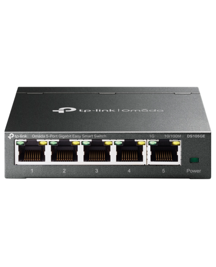 9 TP-Link Omada DS105GE / 5-портовый гигабитный настольный коммутатор
