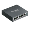 9 TP-Link Omada DS105GP / 5-портовый гигабитный неуправляемый рабочий коммутатор с 4-портовым PoE+