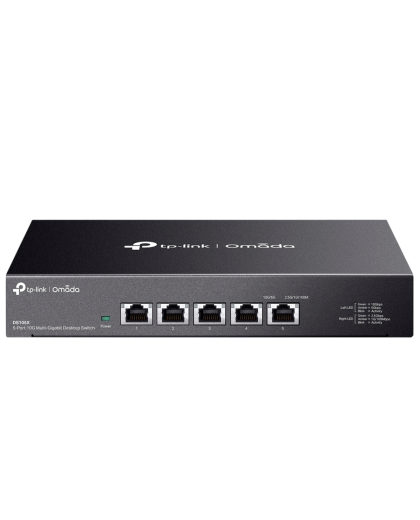9 TP-Link Omada DS105X / 5-портовый 10G неуправляемый настольный коммутатор