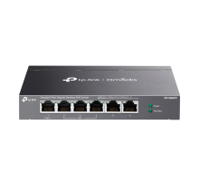 9 TP-Link Omada DS106GPP / 6-портовый гигабитный неуправляемый настольный коммутатор с 3-портовым PoE+ и 1-портовым PoE++