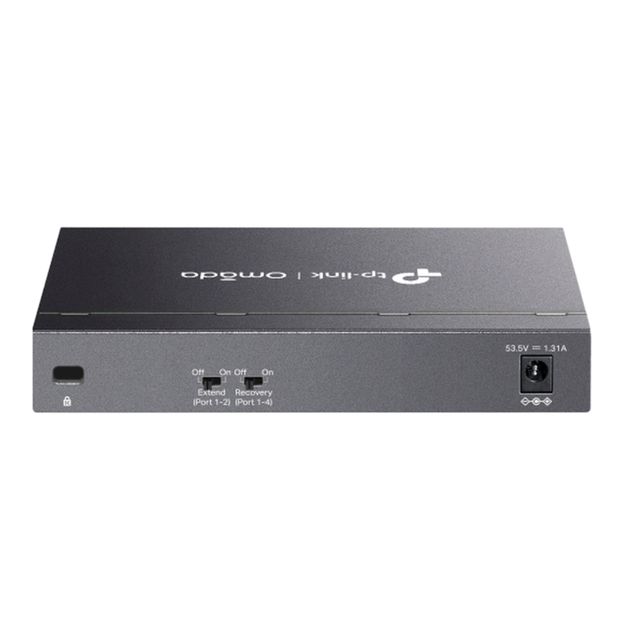 9 TP-Link Omada DS106GPP / 6-портовый гигабитный неуправляемый настольный коммутатор с 3-портовым PoE+ и 1-портовым PoE++