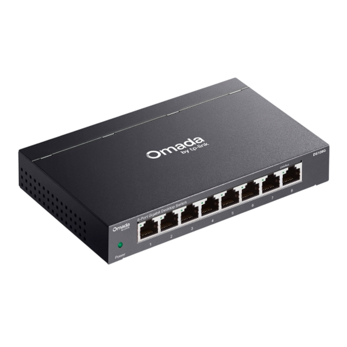 9 TP-Link Omada DS108G / 8-портовый гигабитный настольный коммутатор