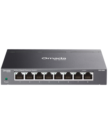 9 TP-Link Omada DS108G / 8-портовый гигабитный настольный коммутатор