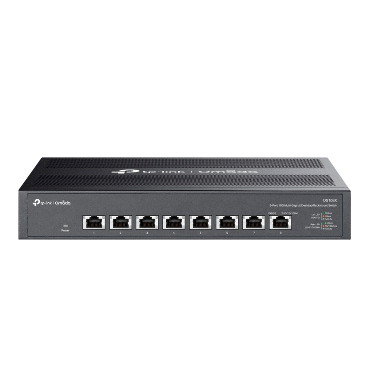 TP-Link Omada DS108X / 8-портовый гигабитный неуправляемый настольный коммутатор