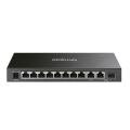 9 TP-Link Omada DS110GMP / 10-портовый гигабитный неуправляемый настольный коммутатор с 8-портовым PoE+
