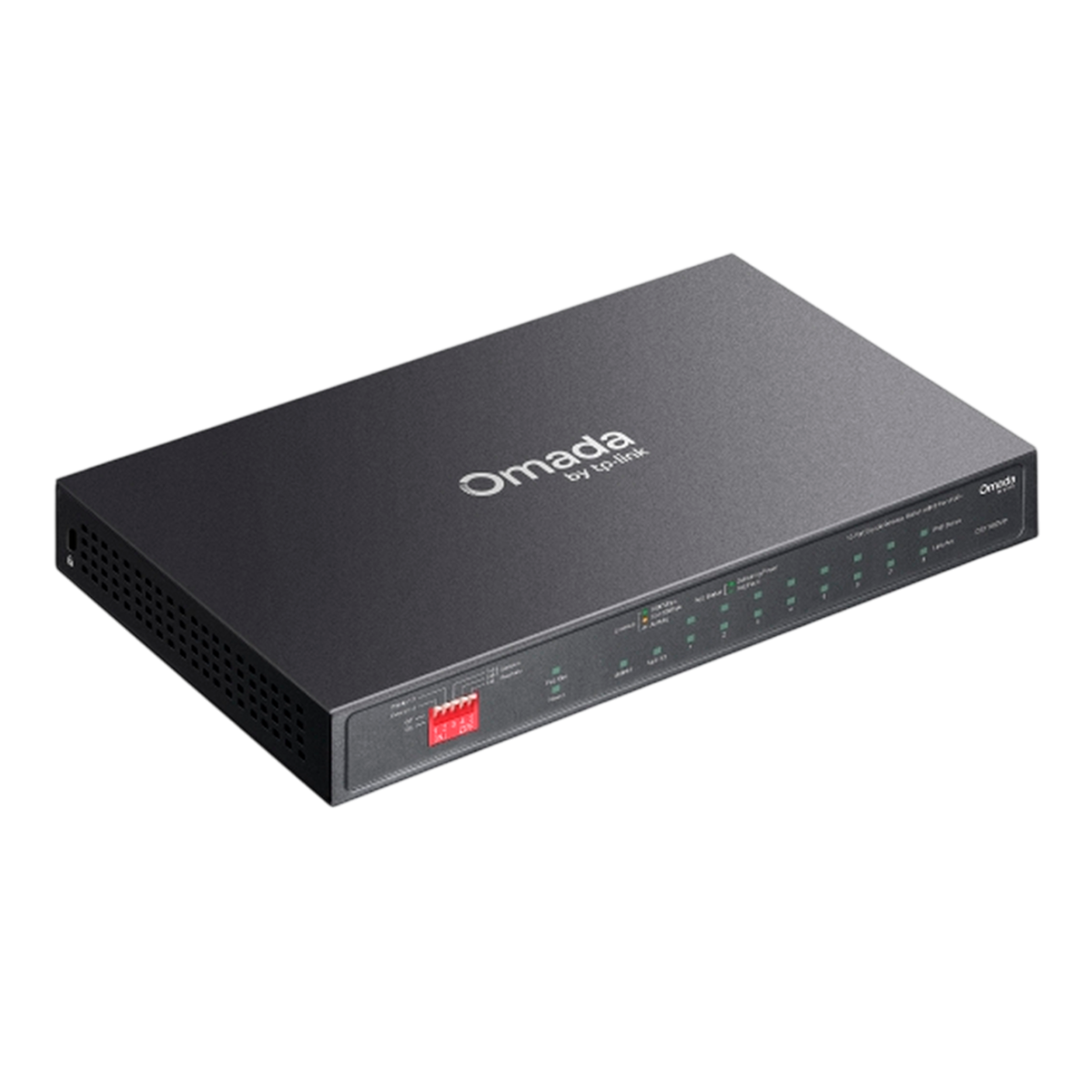 TP-Link Omada DS110GMP / 10-портовый гигабитный неуправляемый настольный коммутатор с 8-портовым PoE+