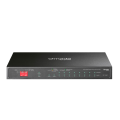 9 TP-Link Omada DS110GMP / 10-портовый гигабитный неуправляемый настольный коммутатор с 8-портовым PoE+
