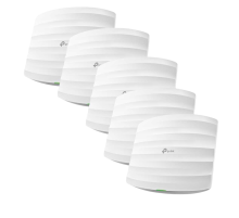 9 TP-Link Omada EAP245 (5-pack) / AC1750 Wave 2 Гигабитная двухдиапазонная потолочная точка доступа Wi-Fi