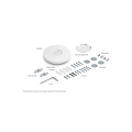 9 TP-Link Omada EAP653 (OEM) / AX3000 Беспроводная гигабитная потолочная точка доступа Wi-Fi 6
