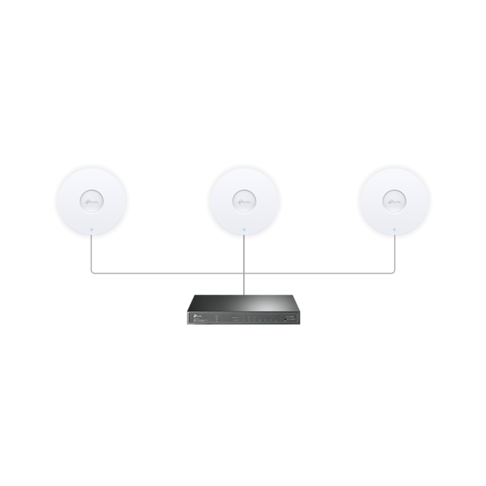 TP-Link Omada EAP680 / AX6000 Беспроводная мультигигабитная потолочная точка доступа Wi-Fi 6