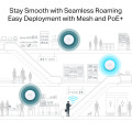 TP-Link Omada EAP680 / AX6000 Беспроводная мультигигабитная потолочная точка доступа Wi-Fi 6