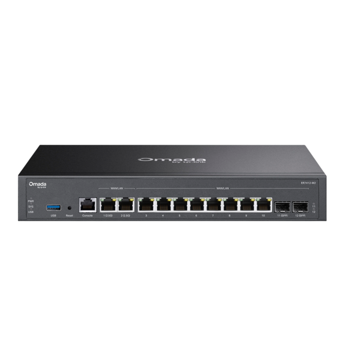 TP-Link Omada ER7412-M2 / Многогигабитный VPN-маршрутизатор