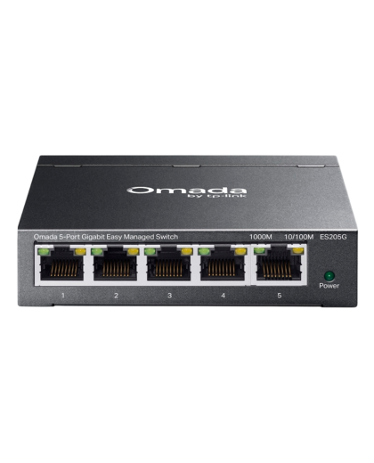 TP-Link Omada ES205G / Коммутатор 5-портовый гигабитный Easy Managed 