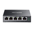 TP-Link Omada ES205GP / Коммутатор 5-портовый гигабитный Easy Managed с 4 портами PoE+