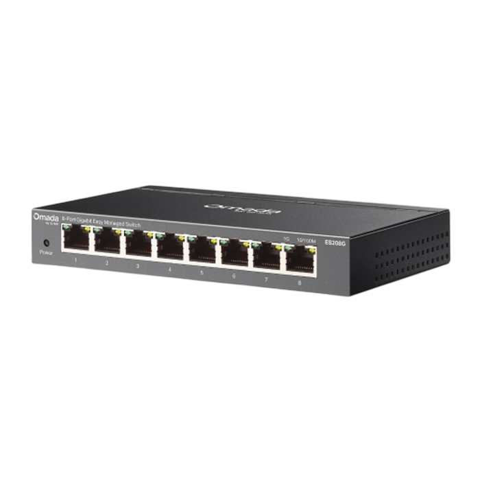 TP-Link Omada ES208G / Коммутатор 8-портовый гигабитный Easy Managed