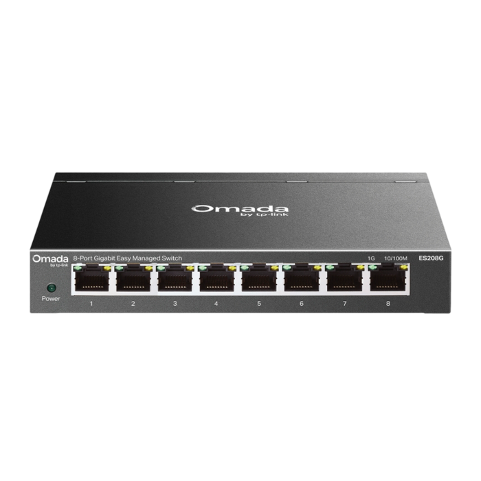 TP-Link Omada ES208G / Коммутатор 8-портовый гигабитный Easy Managed