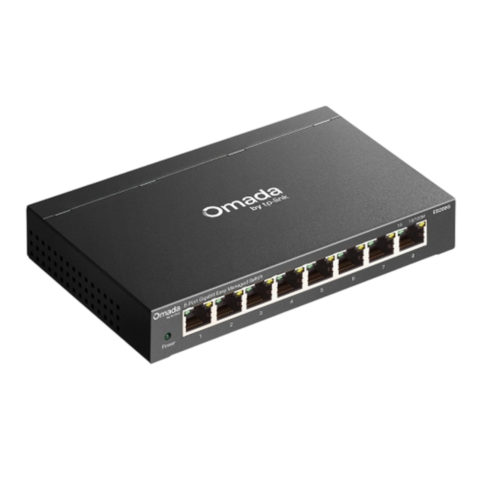 TP-Link Omada ES208G / Коммутатор 8-портовый гигабитный Easy Managed