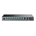 TP-Link Omada ES210GMP / Коммутатор 10-портовый гигабитный Easy Managed с 8 портами PoE+