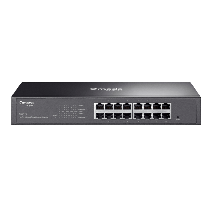 TP-Link Omada ES216G / Коммутатор 16-портовый гигабитный Easy Managed