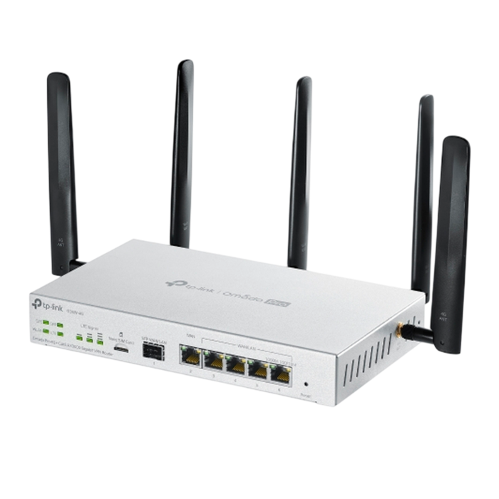 TP-Link Omada Pro G36W-4G / AX3000 Гигабитный VPN-маршрутизатор 4G+ Cat6