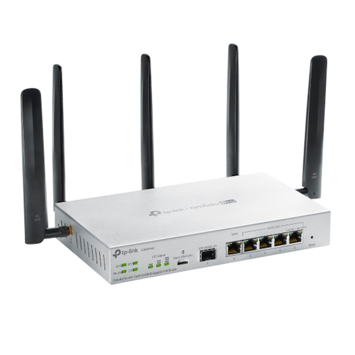 TP-Link Omada Pro G36W-4G / AX3000 Гигабитный VPN-маршрутизатор 4G+ Cat6