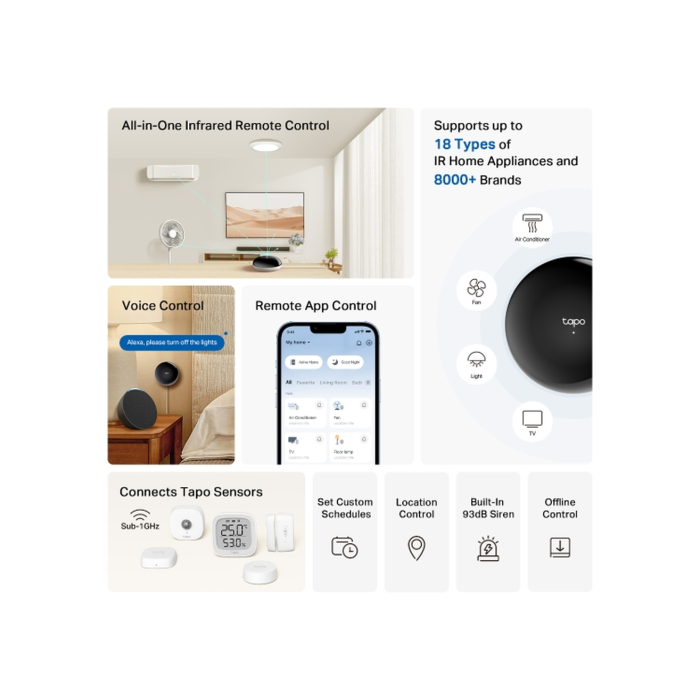 TP-Link Tapo H110 / Интеллектуальный ИК и IoT-хаб
