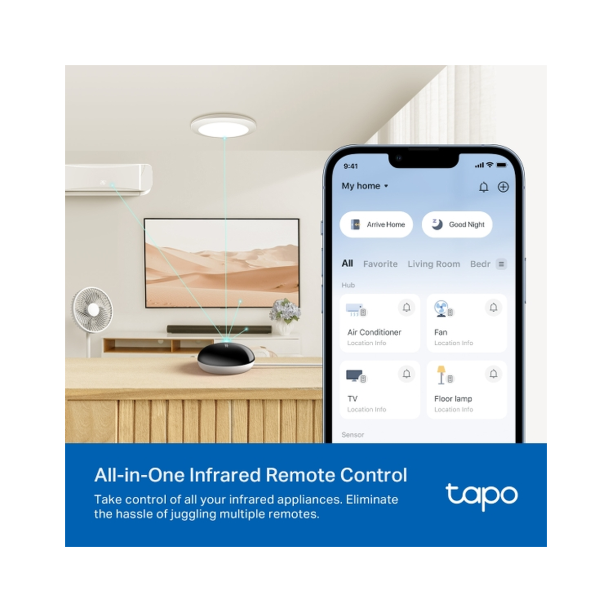 TP-Link Tapo H110 / Интеллектуальный ИК и IoT-хаб
