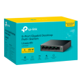 TP-Link LS105GP / Коммутатор неуправляемый гигабитный 5-портовый PoE (4 порта PoE+ и 1 порт без PoE)