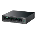 TP-Link LS105GP / Коммутатор неуправляемый гигабитный 5-портовый PoE (4 порта PoE+ и 1 порт без PoE)