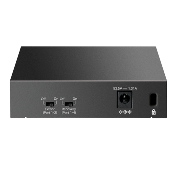 TP-Link LS105GP / Коммутатор неуправляемый гигабитный 5-портовый PoE (4 порта PoE+ и 1 порт без PoE)