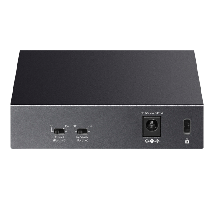 TP-Link LS105LP / Коммутатор неуправляемый 5-портовый PoE (4 порта PoE+ 10/100 Мбит/с, 1 порт 10/100 Мбит/с без РоЕ)