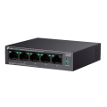 TP-Link LS105LP / Коммутатор неуправляемый 5-портовый PoE (4 порта PoE+ 10/100 Мбит/с, 1 порт 10/100 Мбит/с без РоЕ)