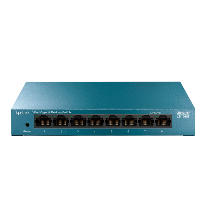 TP-Link LS108G / Коммутатор неуправляемый гигабитный 8-портовый