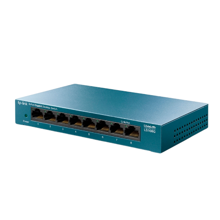 TP-Link LS108G / Коммутатор неуправляемый гигабитный 8-портовый