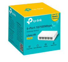 TP-Link LS1005 / Коммутатор неуправляемый 5-портовый 10/100 Мбит/с