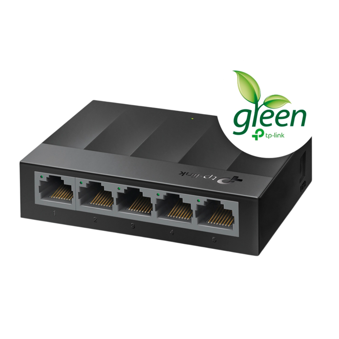 TP-Link LS1005G / Коммутатор неуправляемый гигабитный 5-портовый