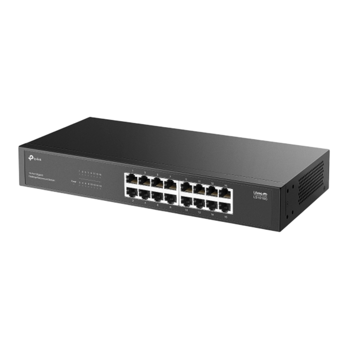 TP-Link LS1016G / Коммутатор 16-портовый гигабитный для настольного/стоечного монтажа