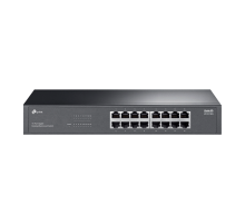 TP-Link LS1016G / Коммутатор 16-портовый гигабитный для настольного/стоечного монтажа