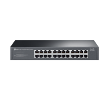 TP-Link LS1024G / Коммутатор неуправляемый 24-портовый гигабитный для настольного/стоечного монтажа
