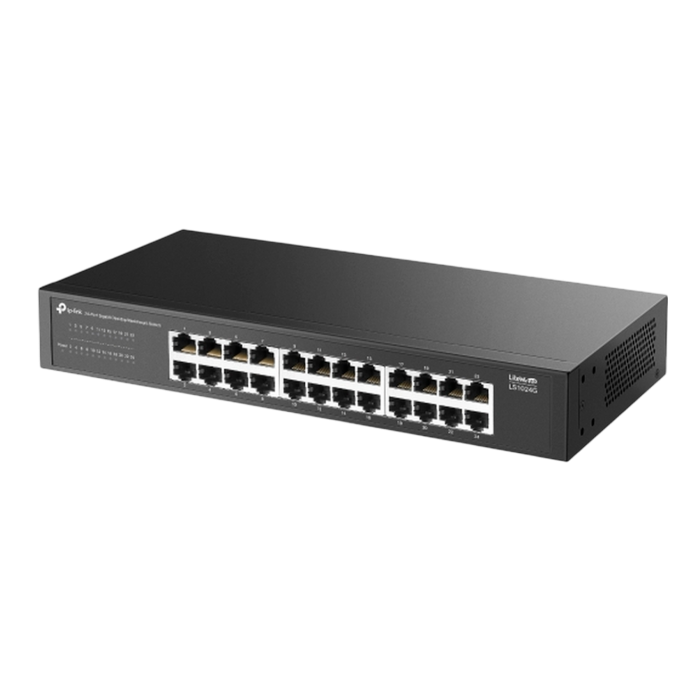 TP-Link LS1024G / Коммутатор неуправляемый 24-портовый гигабитный для настольного/стоечного монтажа