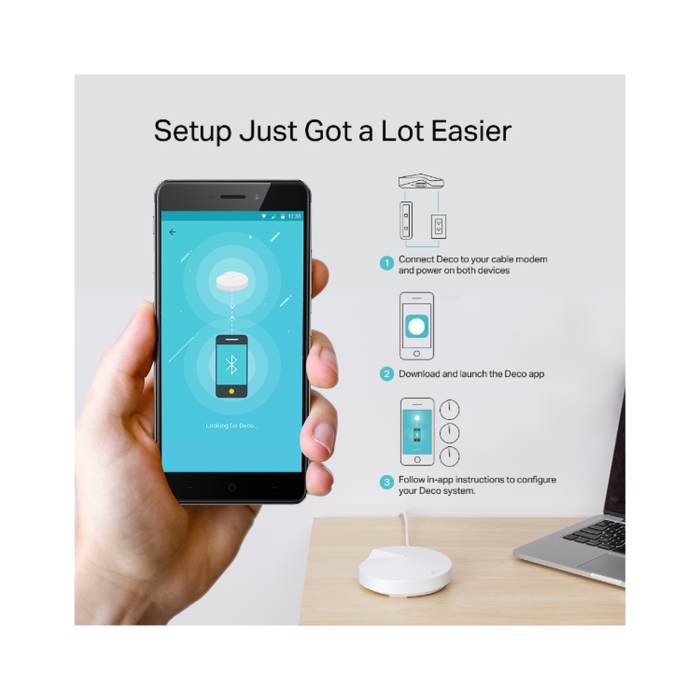 TP-Link Deco M5 (3-Pack) / AC1300 Mesh-система Wi-Fi 5
